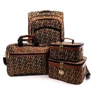 NEW GENUINE NX Signature 4 Pc Luggage Set